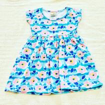 Vestido Infantil Estampas de Flores