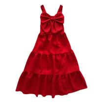 Vestido Infantil Estiloso Fetsas Casamento Natal Fim de Ano Roupa Feminina Vestido Infantil Estiloso Fetsas Casamento Natal Fim de Ano Roupa Feminina