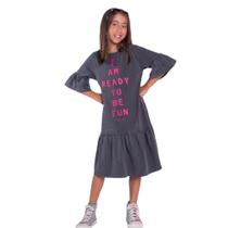 Vestido infantil estonado mylu