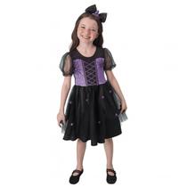 Vestido Infantil Fantasia Bruxinha Halloween Vestido Infantil Fantasia Bruxinha Halloween