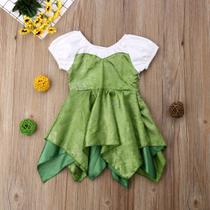 Vestido Infantil Fantasia Carnaval Halloween Princesa Fada Sininho Tinker Bell Vestido Infantil Fantasia Carnaval Halloween Princesa Fada Sininho Tinker Bell