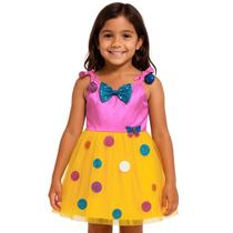 Vestido Infantil Fantasia Menina Carnaval Borboleta Fada Vestido Infantil Fantasia Menina Carnaval Borboleta Fada
