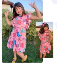 Vestido infantil feminino