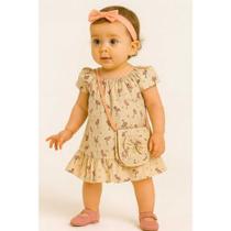 Vestido Infantil Feminino com Bolsinha de Lado - Estilo e Conforto Vestido Infantil Feminino com Bolsinha de Lado - Estilo e Conforto