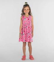 Vestido Infantil Feminino Estampado - Rovitex