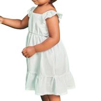 Vestido Infantil Feminino Kukie Branco - 6869