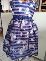 Vestido Infantil feminino Marisol Estampado tam.12
