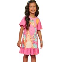 Vestido Infantil Feminino Meia Malha 60209 - Kukiê