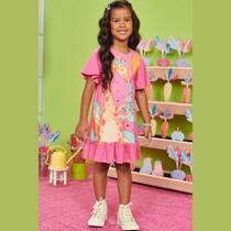 Vestido Infantil Feminino Meia Malha 60209 - Kukiê