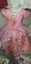 Vestido Infantil Feminino Rosa Claro