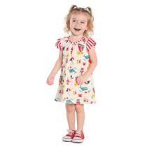 Vestido infantil - feminino - tamanho 2 ao 3 1000192 - kyly