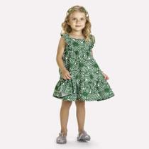 Vestido infantil - feminino - tamanho 4 ao 8 1000667 - kyly