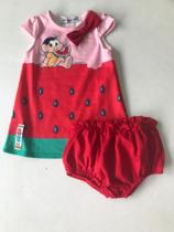 Vestido infantil feminino turma da Mônica Vestido infantil feminino turma da Mônica