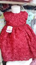 Vestido Infantil Feminino Vermelho