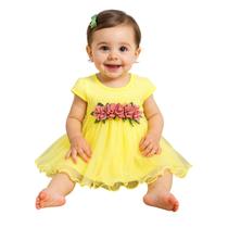 Vestido Infantil Festa Batizado Bebe Casamento Aniversário Vestido Infantil Festa Batizado Bebe Casamento Aniversário