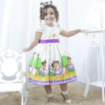 Vestido infantil festa da Dora Aventureira Vestido infantil festa da Dora Aventureira
