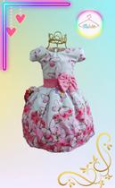 Vestido Infantil Festa Floral / borboleta / Jardin Vestido Infantil Festa Floral / borboleta / Jardin