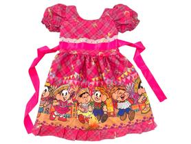Vestido infantil festa junina caipirinha - Kids