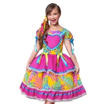 Vestido Infantil Festa Junina em Xitão Meu Xodó Pililim