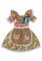 Vestido Infantil Festa Junina Movile 4296 Vestido Infantil Festa Junina Movile 4296