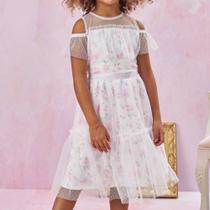 Vestido Infantil Festa Kukiê Floral Verão 78497 Vestido Infantil Festa Kukiê Floral Verão 78497