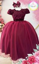 Vestido Infantil Festa Longo Vermelho Vestido Infantil Festa Longo Vermelho