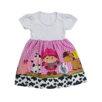 Vestido Infantil Festa Temático Fazendinha Vestido Infantil Festa Temático Fazendinha