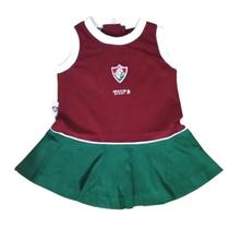 Vestido Infantil Fluminense Regata Oficial Menina Revedor