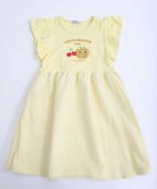 Vestido Infantil Frutas Tule Babado Marisa Tam 1 a 3 A-72164