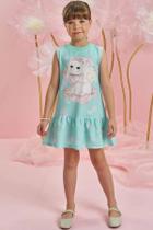 Vestido Infantil Gatinha Infanti 83695 Vestido Infantil Gatinha Infanti 83695