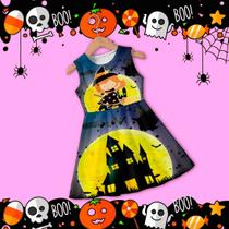 Vestido Infantil HALLOWEEN Pronta Entrega Vestido Infantil HALLOWEEN Pronta Entrega