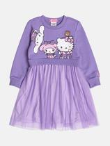 Vestido Infantil Hello Kitty J7067 Momi