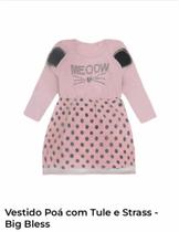 Vestido Infantil Inverno Vestido Infantil Inverno