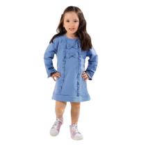 Vestido Infantil Inverno Gabriela Aquarela 231091