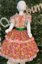 Vestido infantil junino maria bonita mb 0099