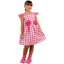 vestido infantil juvenil antonia festa junina natal moda menina