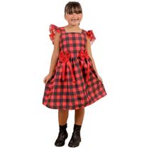 vestido infantil juvenil antonia festa junina natal moda menina vestido infantil juvenil antonia festa junina natal moda menina