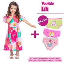 Vestido infantil juvenil menina vestido LiliI Vestido infantil juvenil menina vestido LiliI