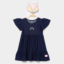 Vestido Infantil Kamylus Estampado