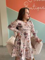 vestido infantil kiki xodó estampado