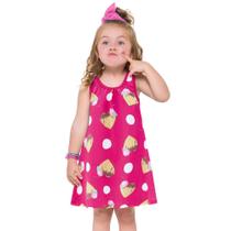 Vestido Infantil Kyly Meia Malha