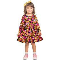 Vestido Infantil Kyly Meia Malha
