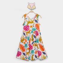 Vestido Infantil Kyly Selva Menina