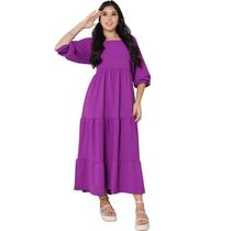 Vestido Infantil Longo Com Manga Longa Vestido Infantil Longo Com Manga Longa