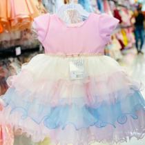 Vestido Infantil Luxo Chuva De Benção Bebê - Nelu