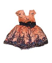 Vestido Infantil Luxo Festa Fantasia Tema Halloween Menina Vestido Infantil Luxo Festa Fantasia Tema Halloween Menina