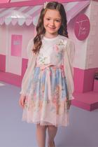 Vestido Infantil M/L Infanti 64806