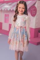 Vestido Infantil M/L Infanti 64806 Vestido Infantil M/L Infanti 64806