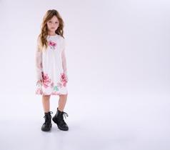 Vestido Infantil M/L Kiki Xodó 3100110 Vestido Infantil M/L Kiki Xodó 3100110