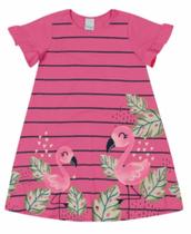 Vestido Infantil Malwee 12 Rosa